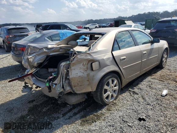 2006 Cadillac CTS with VIN 1G6DP577060129378, listed as a Copart auction lot 73176844 with 90,923 mi miles and Salvage Title. Bid and sale history available at carsss.com. Image 3.
