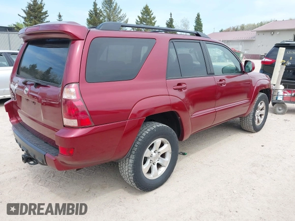 2005 Toyota 4Runner SR5 with VIN JTEBT14R458020299, listed as a IAAI auction lot 42216142 with 106,572 mi miles and . Bid and sale history available at DreamBid. Image 4.