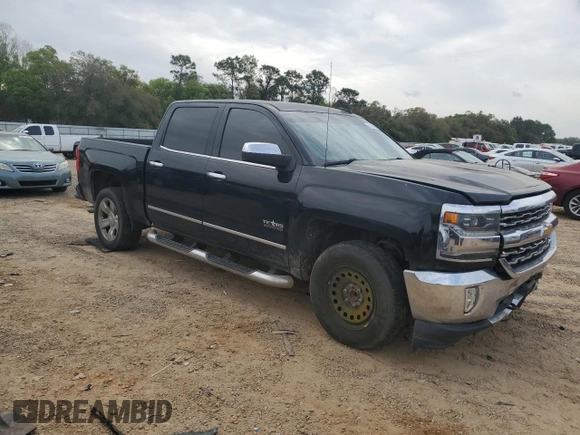 2017 Chevrolet Silverado 1500 LTZ with VIN 3GCPCSECXHG315030, listed as a Copart auction lot 50766385 with 127,349 mi miles and Salvage Title. Bid and sale history available at DreamBid. Image 4.