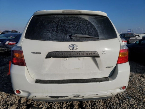 2009 Toyota Highlander Sport with VIN JTEES43A192145430, listed as a Copart auction lot 89000205 with 142,077 mi miles and Salvage Title. Bid and sale history available at carsss.com. Image 6.