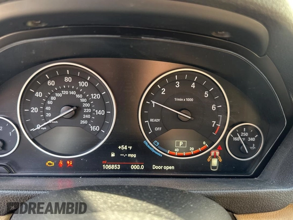 2017 BMW 3 Series 330i xDrive with VIN WBA8Z9C31HG453434, listed as a Copart auction lot 47003845 with 106,853 mi miles and Clean Title. Bid and sale history available at carsss.com. Image 8.