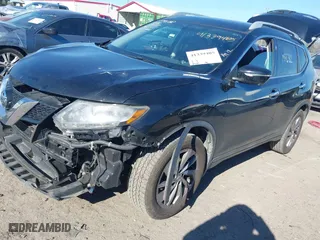 2015 Nissan Rogue S with VIN 5N1AT2MV4FC921380, listed as a IAAI auction lot 41339405 with 114,139 mi miles. Bid and sale history available at carsss.com. Image 21.