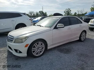 2009 Mercedes-Benz C-Class 3.0L Sport with VIN WDDGF54X19R056691, listed as a Copart auction lot 54145955 with 157,755 mi miles and Clean Title. Bid and sale history available at carsss.com. Image 1.