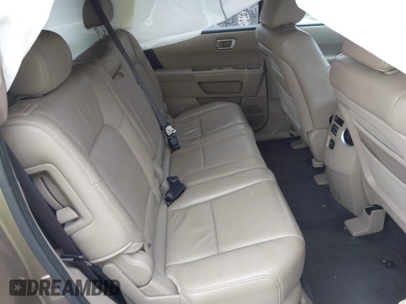 2011 Honda Pilot EX-L with VIN 5FNYF4H51BB076050, listed as a IAAI auction lot 42122883 with 143,288 mi miles and . Bid and sale history available at carsss.com. Image 8.