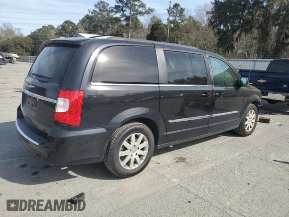 2016 Chrysler Town & Country Touring with VIN 2C4RC1BG8GR284170, listed as a Copart auction lot 49133465 with 135,478 mi miles and Salvage Title. Bid and sale history available at carsss.com. Image 3.