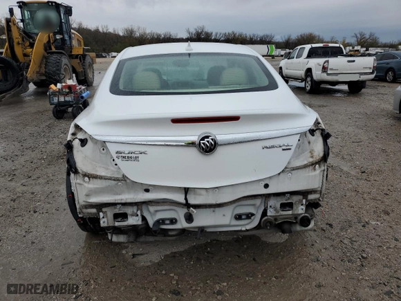 2011 Buick Regal CXL RL2 with VIN 2G4GP5EC8B9182531, listed as a Copart auction lot 79914224 with 111,121 mi miles and Salvage Title. Bid and sale history available at carsss.com. Image 6.