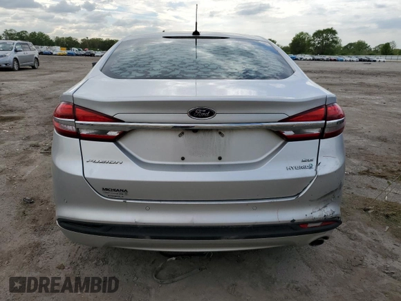2017 Ford Fusion Hybrid SE with VIN 3FA6P0LU0HR319081, listed as a Copart auction lot 55345405 with 202,082 mi miles and Non repairable. Bid and sale history available at DreamBid. Image 6.