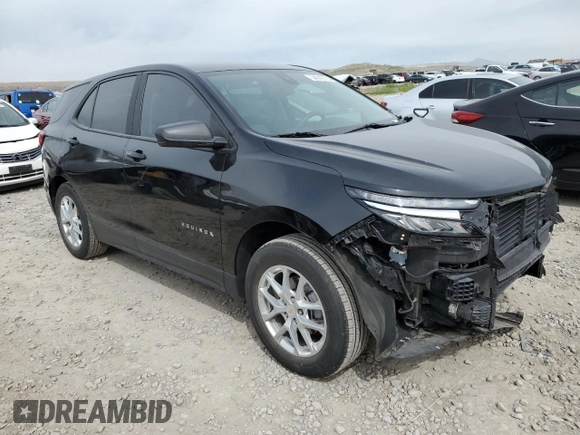 2023 Chevrolet Equinox LS z VIN 3GNAXHEG0PL176524, wystawiony jako Copart lot #54242795 z przebiegiem 26 915 mil mil oraz Szkoda całkowita • Salvage title. Historia ofert i sprzedaży dostępna na DreamBid. Obrazek 4.