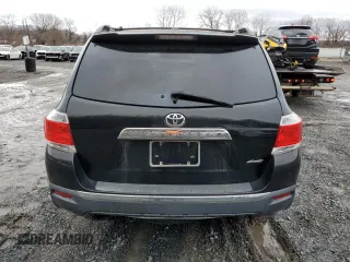 2011 Toyota Highlander Limited with VIN 5TDDK3EH6BS083591, listed as a Copart auction lot 47588875 with 409,437 mi miles and Salvage title. Bid and sale history available at DreamBid. Image 6.
