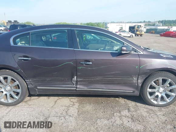 2014 Buick LaCrosse Premium I with VIN 1G4GD5G32EF230252, listed as a IAAI auction lot 42240846 with 112,330 mi miles and . Bid and sale history available at DreamBid. Image 16.
