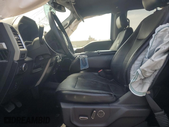 2015 Ford F-150 XL with VIN 1FTEW1CF8FKE77315, listed as a Copart auction lot 57329055 with 138,552 mi miles and Salvage title. Bid and sale history available at DreamBid. Image 7.