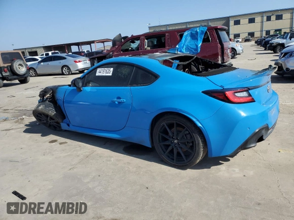 2023 Toyota GR86 Premium with VIN JF1ZNBF13P8752376, listed as a Copart auction lot 44191635 with Not Provided miles and Non Repairable. Bid and sale history available at carsss.com. Image 2.