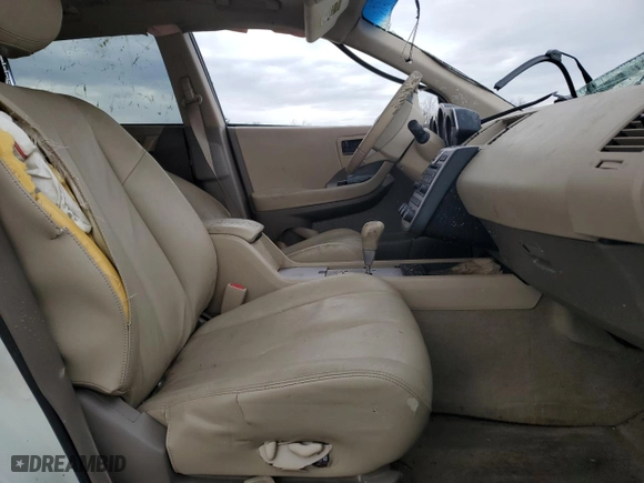 2005 Nissan Murano SL with VIN JN8AZ08W15W439798, listed as a Copart auction lot 46899525 with 0 mi miles and Salvage Title. Bid and sale history available at carsss.com. Image 7.
