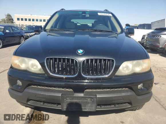2004 BMW X5 3.0i with VIN 5UXFA13504LU40887, listed as a Copart auction lot 74316754 with 243,484 mi miles and Clean Title. Bid and sale history available at carsss.com. Image 5.