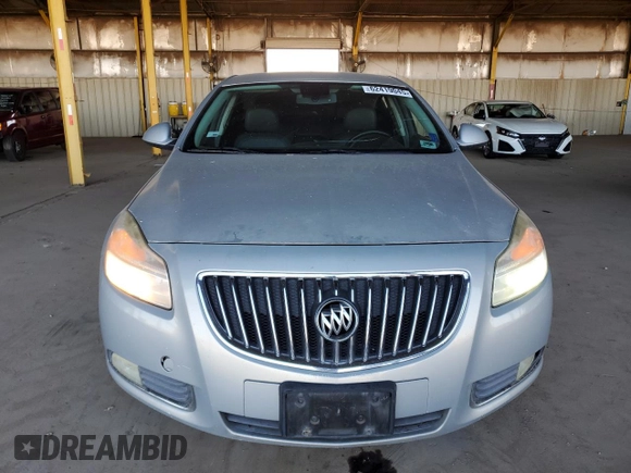 2011 Buick Regal CXL RL1 with VIN W04GN5ECXB1012499, listed as a Copart auction lot 62419045 with 166,534 mi miles and Clean title. Bid and sale history available at DreamBid. Image 5.
