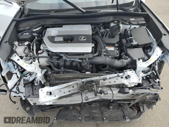 2022 Lexus UX 250h F Sport with VIN JTHR9JBH9N2060634, listed as a Copart auction lot 69170564 with 48,340 mi miles and Salvage Title. Bid and sale history available at DreamBid. Image 11.