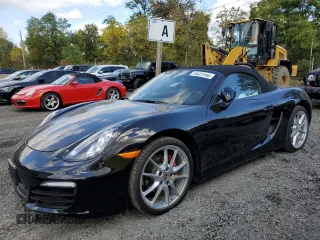 2014 Porsche Boxster with VIN WP0CA2A86ES121458, listed as a Copart auction lot 74421144 with 22,533 mi miles and Clean Title. Bid and sale history available at carsss.com. Image 1.