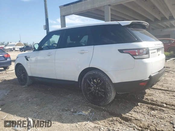 2017 Land Rover Range Rover Sport SE with VIN SALWG2FK7HA125800, listed as a Copart auction lot 76115044 with 55,533 mi miles and Salvage Title. Bid and sale history available at carsss.com. Image 2.