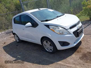 2013 Chevrolet Spark LS with VIN KL8CB6S9XDC520757, listed as a IAAI auction lot 40274543 with 76,740 mi miles. Bid and sale history available at carsss.com. Image 1.