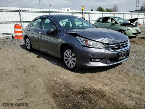2014 Honda Accord Sedan EX with VIN 1HGCR2F73EA207682, listed as a Copart auction lot 49958215 with 142,594 mi miles and Salvage Title. Bid and sale history available at carsss.com. Image 11.
