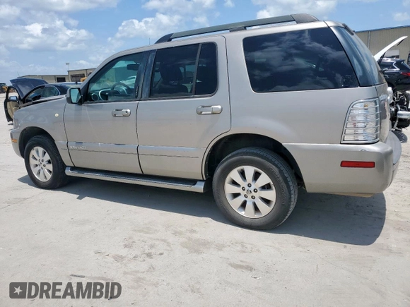 2008 Mercury Mountaineer с VIN 4M2EU37EX8UJ02711, выставлен на аукционе Copart как лот 61773855 с пробегом Не указан миль и Чистый • Clean title. История ставок и продаж доступна на DreamBid. Изображение 2.
