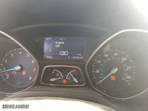 2014 Ford Focus SE with VIN 1FADP3F25EL298645, listed as a IAAI auction lot 41721531 with NaN miles. Bid and sale history available at carsss.com. Image 7.