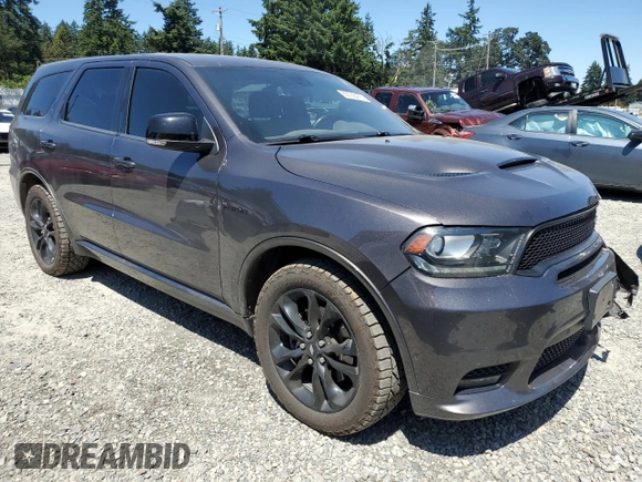 2020 Dodge Durango R/T with VIN 1C4SDJCT6LC188003, listed as a Copart auction lot 63706475 with 59,954 mi miles and Salvage title. Bid and sale history available at DreamBid. Image 4.