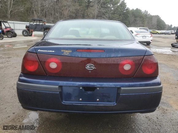 2000 Chevrolet Impala with VIN 2G1WF55E5Y9160394, listed as a Copart auction lot 87721925 with 0 mi miles and Salvage Title. Bid and sale history available at carsss.com. Image 6.