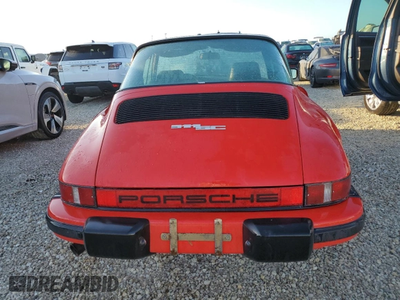 1980 Porsche 911 with VIN 91A0141114, listed as a Copart auction lot 74062964 with 41,417 mi miles and Non repairable. Bid and sale history available at DreamBid. Image 6.