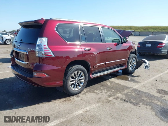 2017 Lexus GX 460 with VIN JTJJM7FX9H5180208, listed as a IAAI auction lot 42085407 with 55,055 mi miles and . Bid and sale history available at DreamBid. Image 4.