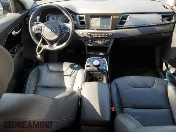 2019 Kia Niro EV EX Premium with VIN KNDCE3LG1K5027965, listed as a Copart auction lot 50657775 with 29,213 mi miles and Salvage Title. Bid and sale history available at carsss.com. Image 8.