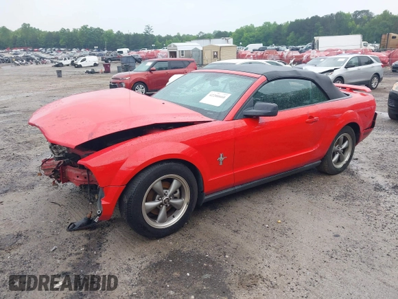 2006 Ford Mustang Standard with VIN 1ZVFT84N765107125, listed as a IAAI auction lot 42200660 with 164,920 mi miles and . Bid and sale history available at DreamBid. Image 18.