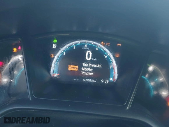 2020 Honda Civic LX z VIN 2HGFC2F60LH549739, wystawiony jako IAAI lot #40922240 z przebiegiem 127 958 mil mil oraz . Historia ofert i sprzedaży dostępna na DreamBid. Obrazek 7.