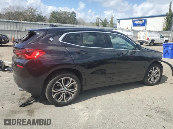 2019 BMW X2 xDrive28i with VIN WBXYJ5C58KEF83319, listed as a Copart auction lot 47358275 with 56,029 mi miles and Clean Title. Bid and sale history available at carsss.com. Image 3.