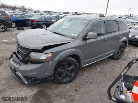 2020 Dodge Journey Crossroad with VIN 3C4PDCGB5LT188792, listed as a IAAI auction lot 41240049 with 93,885 mi miles. Bid and sale history available at carsss.com. Image 17.