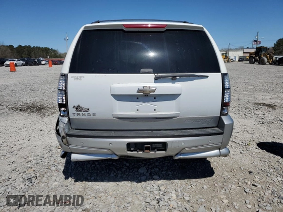 2008 Chevrolet Tahoe 3LT with VIN 1GNFC13J48R185969, listed as a Copart auction lot 49135785 with 154,211 mi miles and Salvage title. Bid and sale history available at DreamBid. Image 6.