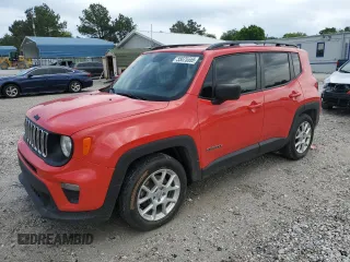 2019 Jeep Renegade Sport z VIN ZACNJAAB5KPK65970, wystawiony jako Copart lot #55075555 z przebiegiem 114 798 mil mil oraz Szkoda całkowita • Salvage title. Historia ofert i sprzedaży dostępna na DreamBid. Obrazek 1.