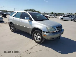 2002 Lexus RX 300 with VIN JTJGF10U320122924, listed as a Copart auction lot 74717344 with 242,510 mi miles and Salvage Title. Bid and sale history available at carsss.com. Image 4.