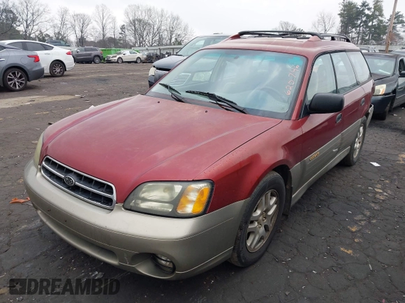 2002 Subaru Legacy Outback with VIN 4S3BH675527620746, listed as a IAAI auction lot 41523959 with 274,278 mi miles and . Bid and sale history available at DreamBid. Image 2.