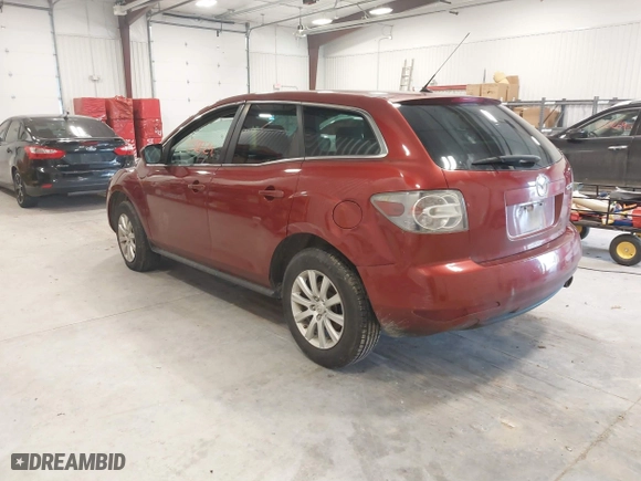 2010 Mazda CX-7 SV with VIN JM3ER2W52A0308418, listed as a IAAI auction lot 41388924 with 185,997 mi miles. Bid and sale history available at carsss.com. Image 3.