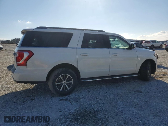 2021 Ford Expedition Max XLT with VIN 1FMJK1HT0MEA05206, listed as a Copart auction lot 46074705 with 81,745 mi miles and Salvage title. Bid and sale history available at DreamBid. Image 3.
