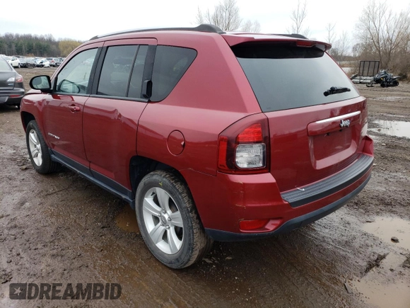 2015 Jeep Compass Sport with VIN 1C4NJCBB1FD118529, listed as a Copart auction lot 46229093 with 35,364 mi miles. Bid and sale history available at carsss.com. Image 2.