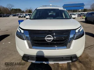 2024 Nissan Pathfinder Platinum with VIN 5N1DR3DG9RC307349, listed as a Copart auction lot 43464825 with 1,077 mi miles and Salvage title. Bid and sale history available at DreamBid. Image 5.