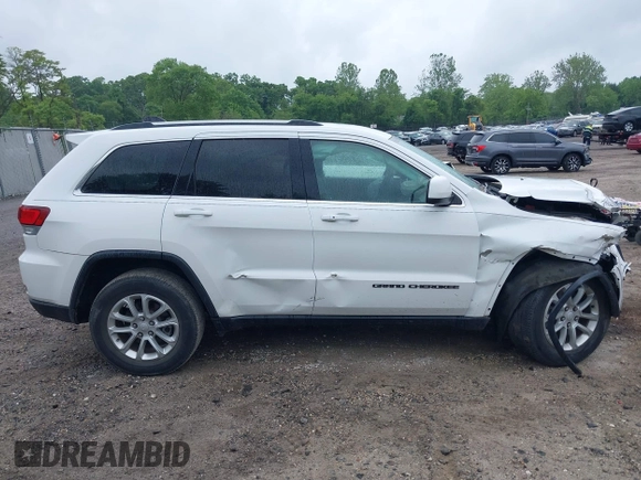 2021 Jeep Grand Cherokee Laredo E with VIN 1C4RJFAG7MC620710, listed as a IAAI auction lot 42255694 with 51,989 mi miles and . Bid and sale history available at DreamBid. Image 14.