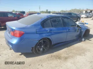 2015 BMW 3 Series 335i xDrive with VIN WBA3B9G58FNR93124, listed as a Copart auction lot 73853504 with 105,967 mi miles and Salvage Title. Bid and sale history available at carsss.com. Image 3.