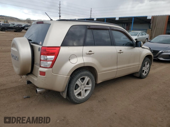 2006 Suzuki Grand Vitara Luxury with VIN JS3TD947064105816, listed as a Copart auction lot 47220435 with 86,488 mi miles and Salvage title. Bid and sale history available at DreamBid. Image 3.