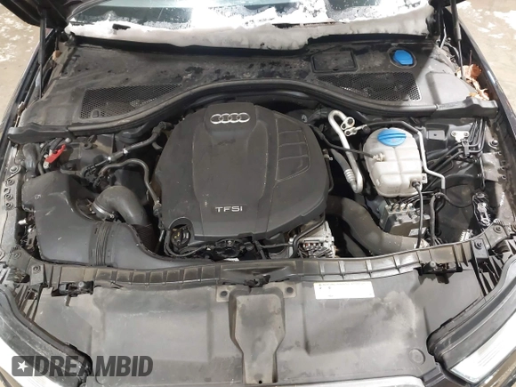 2018 Audi A6 Premium Plus with VIN WAUG8AFC1JN018586, listed as a IAAI auction lot 41835464 with 68,422 mi miles. Bid and sale history available at carsss.com. Image 10.