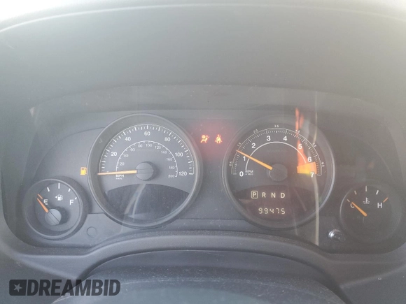 2015 Jeep Compass Sport with VIN 1C4NJCBB0FD203832, listed as a Copart auction lot 41886895 with 99,475 mi miles and Salvage Title. Bid and sale history available at carsss.com. Image 9.