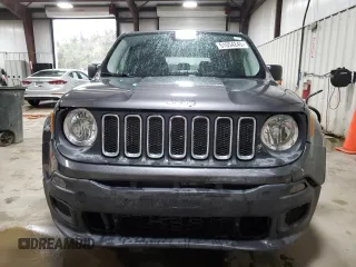 2017 Jeep Renegade Sport with VIN ZACCJBAB4HPG13928, listed as a Copart auction lot 51054245 with 93,159 mi miles and Salvage title. Bid and sale history available at DreamBid. Image 5.