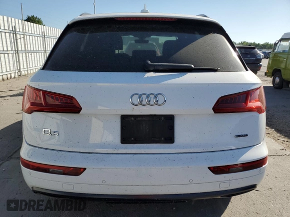 2020 Audi Q5 Premium с VIN WA1ANAFY5L2108397, выставлен на аукционе Copart как лот 62962725 с пробегом 47 467 миль миль и Списание • Salvage title. История ставок и продаж доступна на DreamBid. Изображение 6.